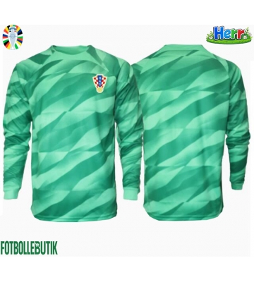 Kroatien Målvakt Bortatröja EM 2024 Långärmad